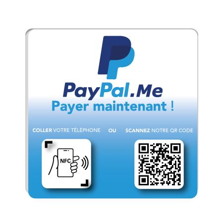 Plaque connectée - PayPal